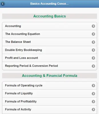 Basic Accounting android App screenshot 2